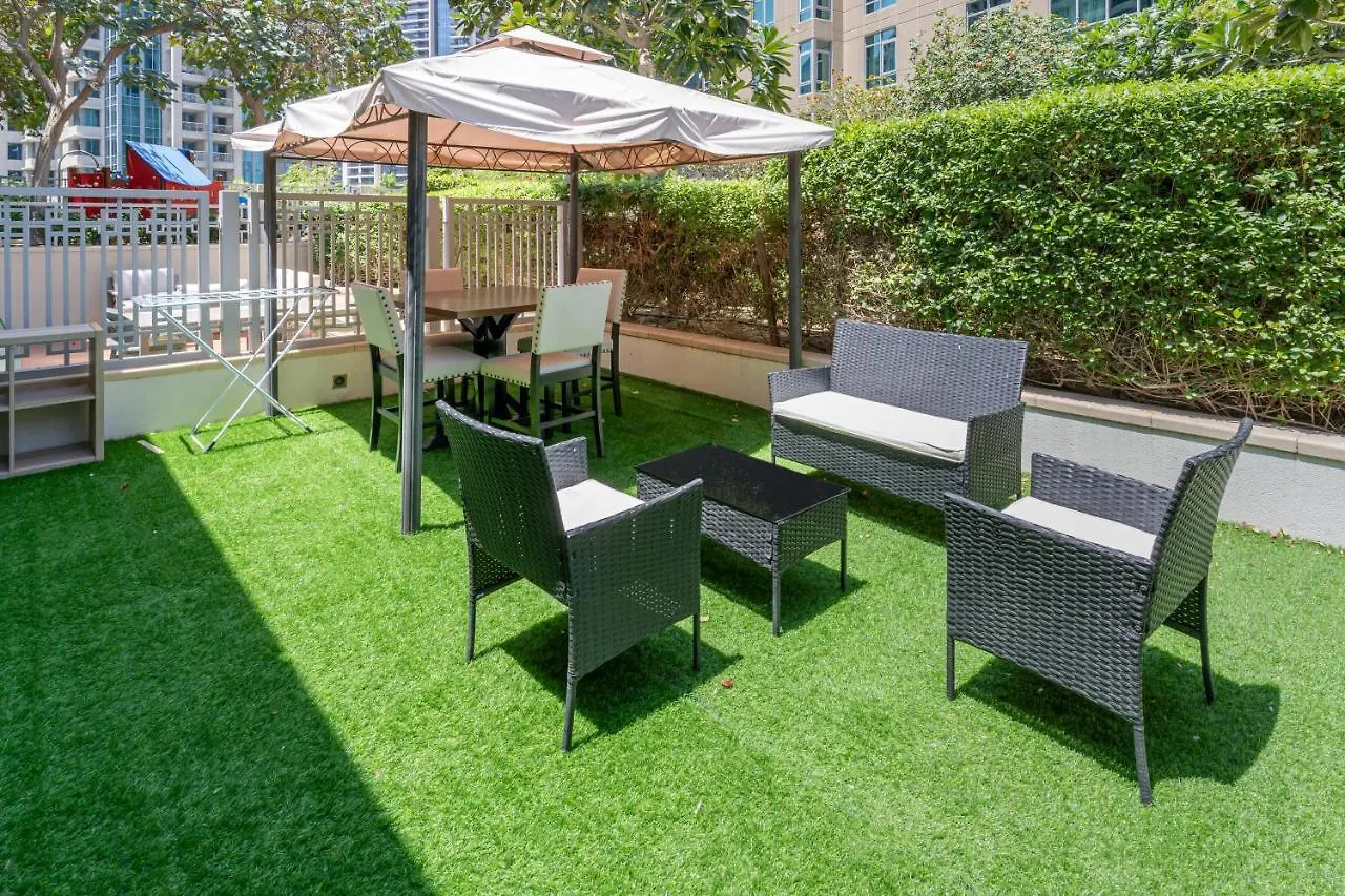 Terrace Balcony Burj Khlaifa View Fast Wifi Apartman Dubaj